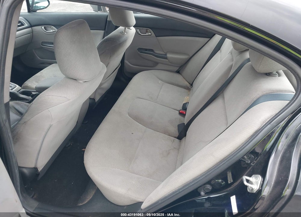 2013 HONDA CIVIC LX VIN: 19XFB2F50DE042152