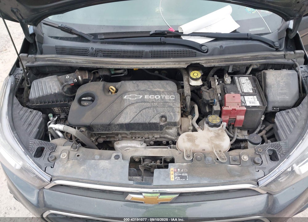 2017 CHEVROLET SPARK VIN: KL8CD6SA3HC838648