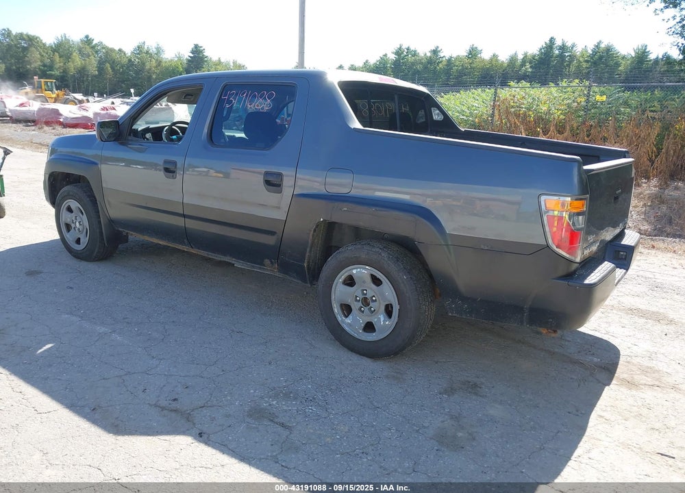 2007 HONDA RIDGELINE VIN: 2HJYK16287H517429
