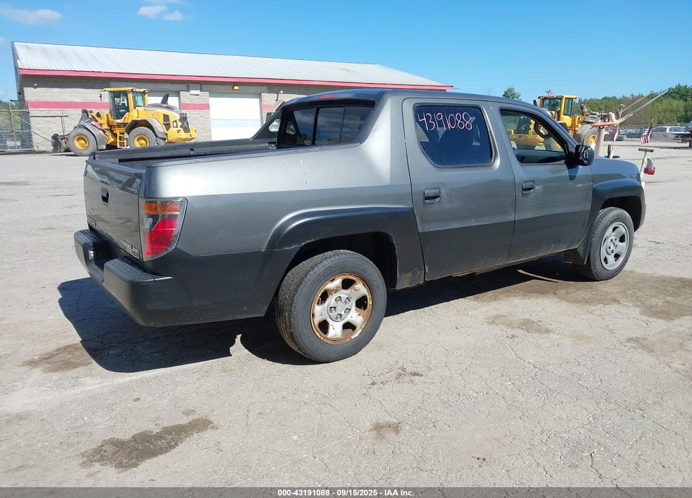 2007 HONDA RIDGELINE VIN: 2HJYK16287H517429