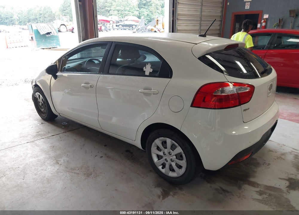 2012 KIA RIO VIN: KNADM5A38C6014836