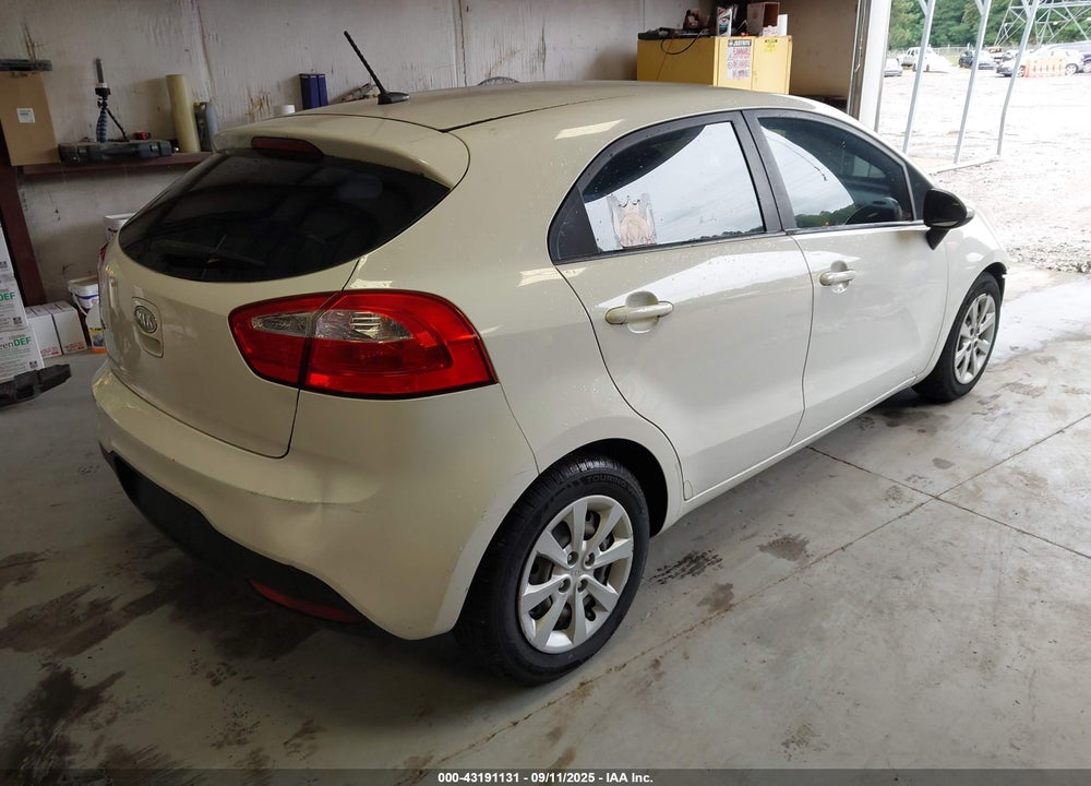 2012 KIA RIO VIN: KNADM5A38C6014836