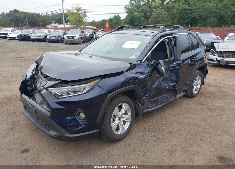 2019 TOYOTA RAV4 HYBRID VIN: 2T3RWRFV7KW038269