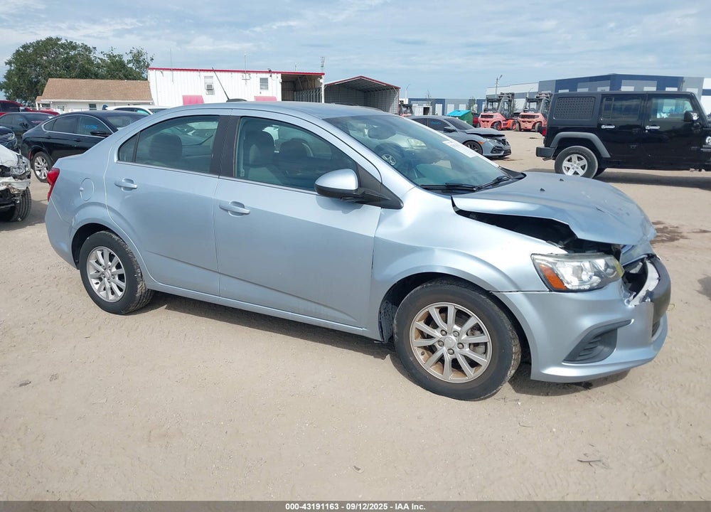 2017 CHEVROLET SONIC LT AUTO VIN: 1G1JD5SH2H4107623