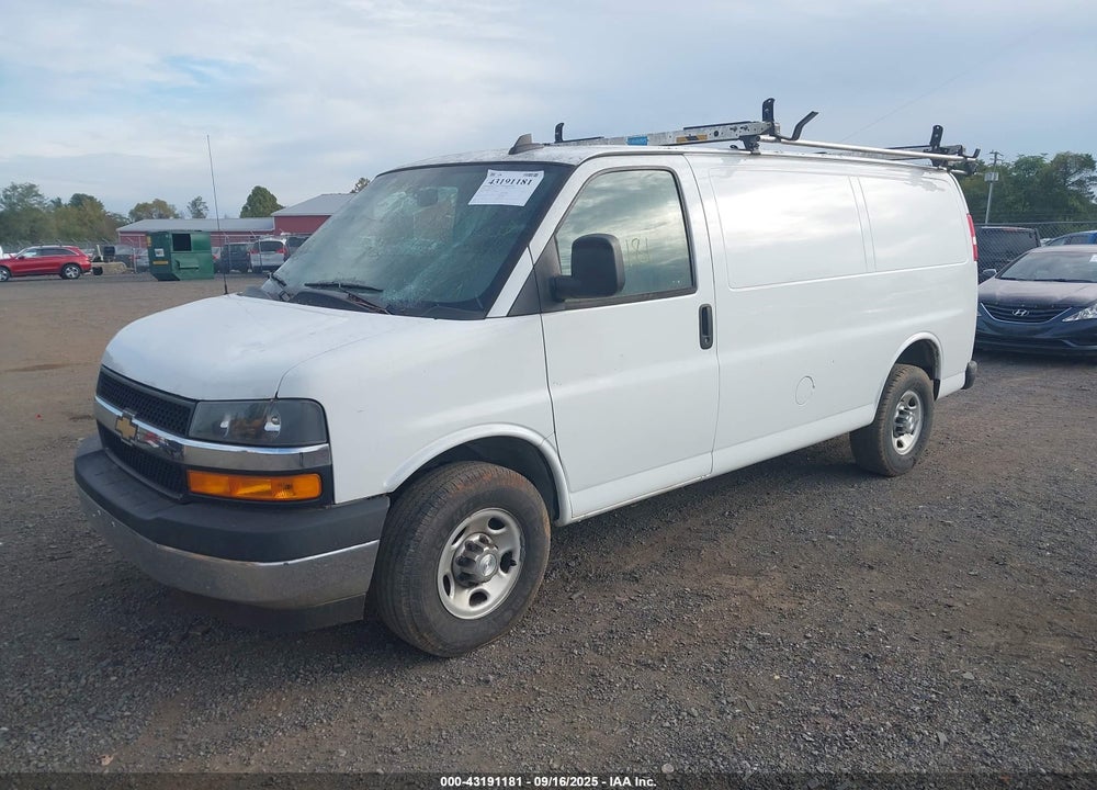 2018 CHEVROLET EXPRESS 2500 WORK VAN VIN: 1GCWGAFPXJ1340798