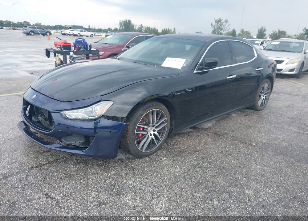 2014 MASERATI GHIBLI VIN: ZAM57RTA6E1125026