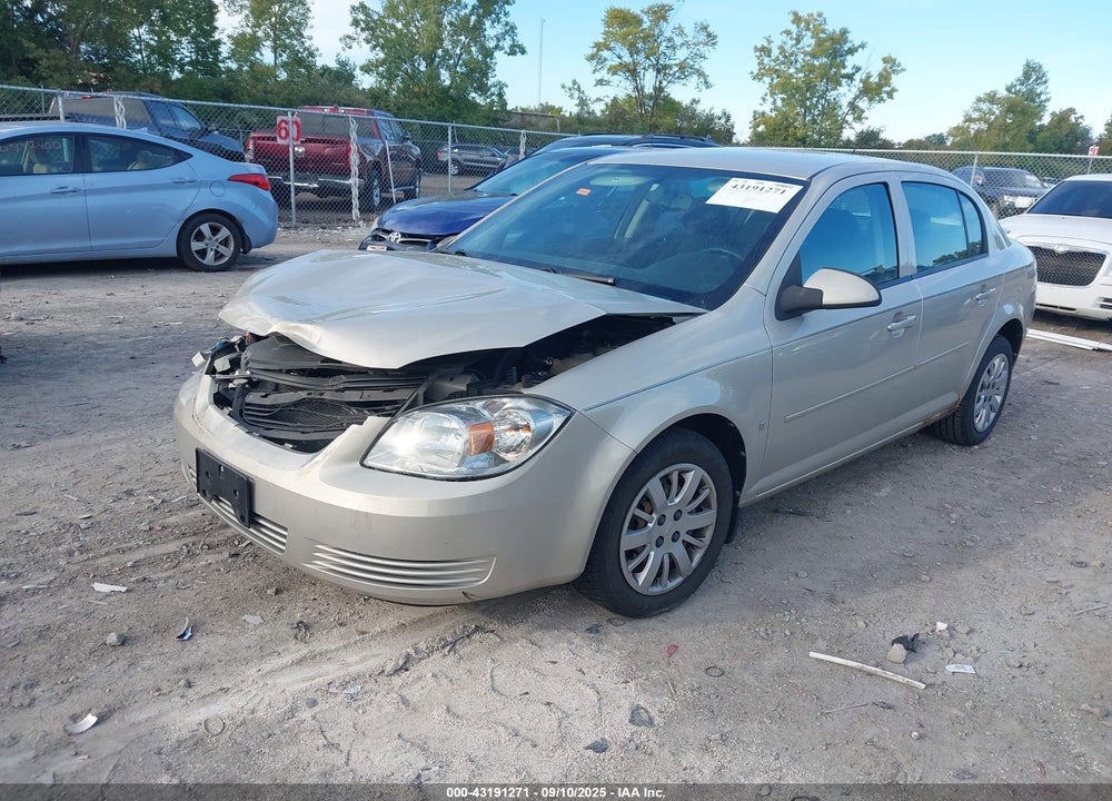 2009 CHEVROLET COBALT VIN: 1G1AT58H997252782