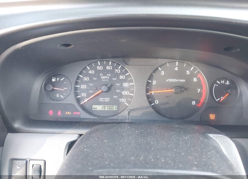 2000 NISSAN XTERRA SE/XE VIN: 5N1ED28TXYC551174