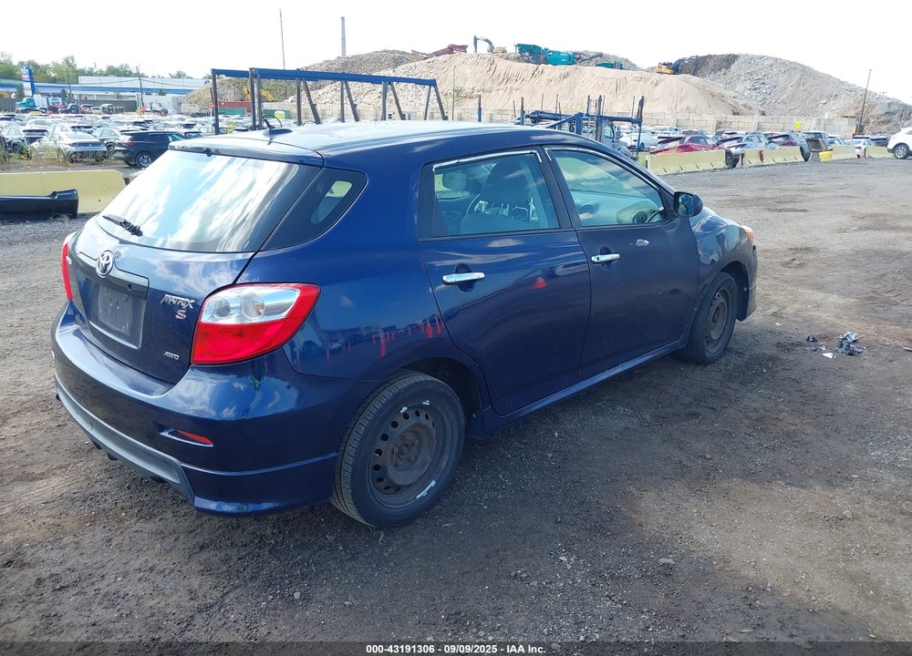 2009 TOYOTA MATRIX VIN: 2T1LE40E69C004767