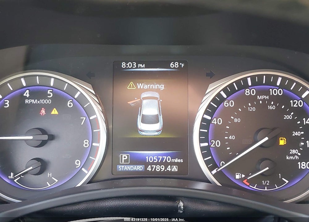 2017 INFINITI Q50 VIN: JN1EV7AP8HM743864