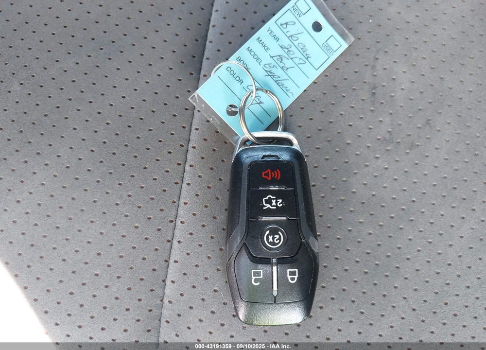 2017 FORD EXPLORER VIN: 1FM5K8D83HGE10420