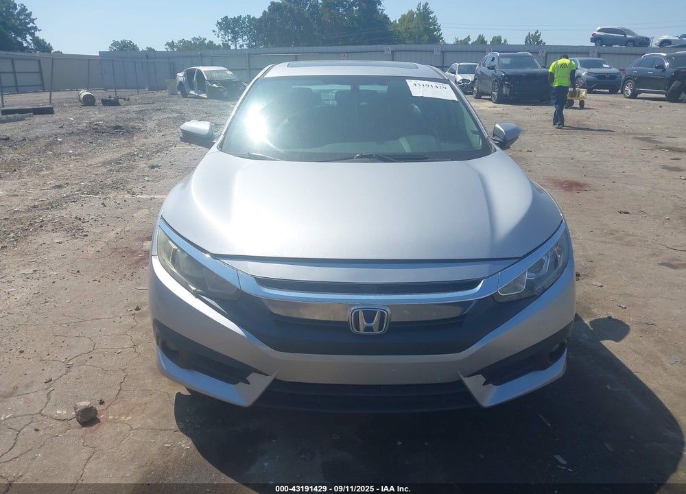 2016 HONDA CIVIC VIN: 19XFC1F70GE033416