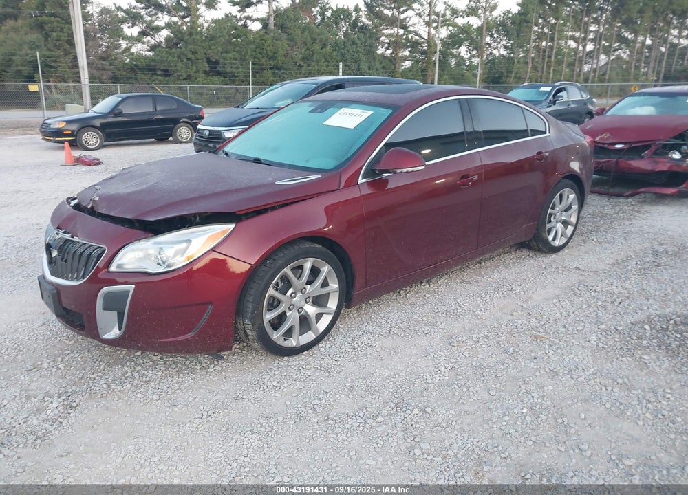 2017 BUICK REGAL TURBO GS VIN: 2G4GT5GX0H9121212