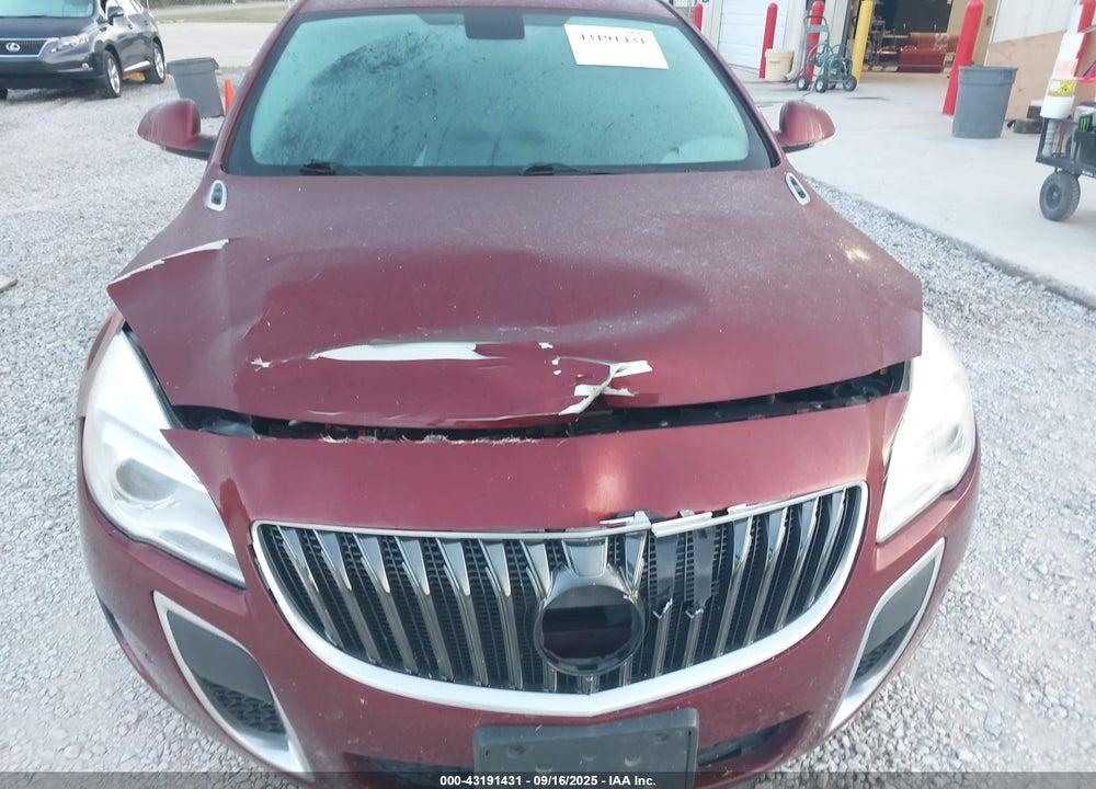 2017 BUICK REGAL TURBO GS VIN: 2G4GT5GX0H9121212