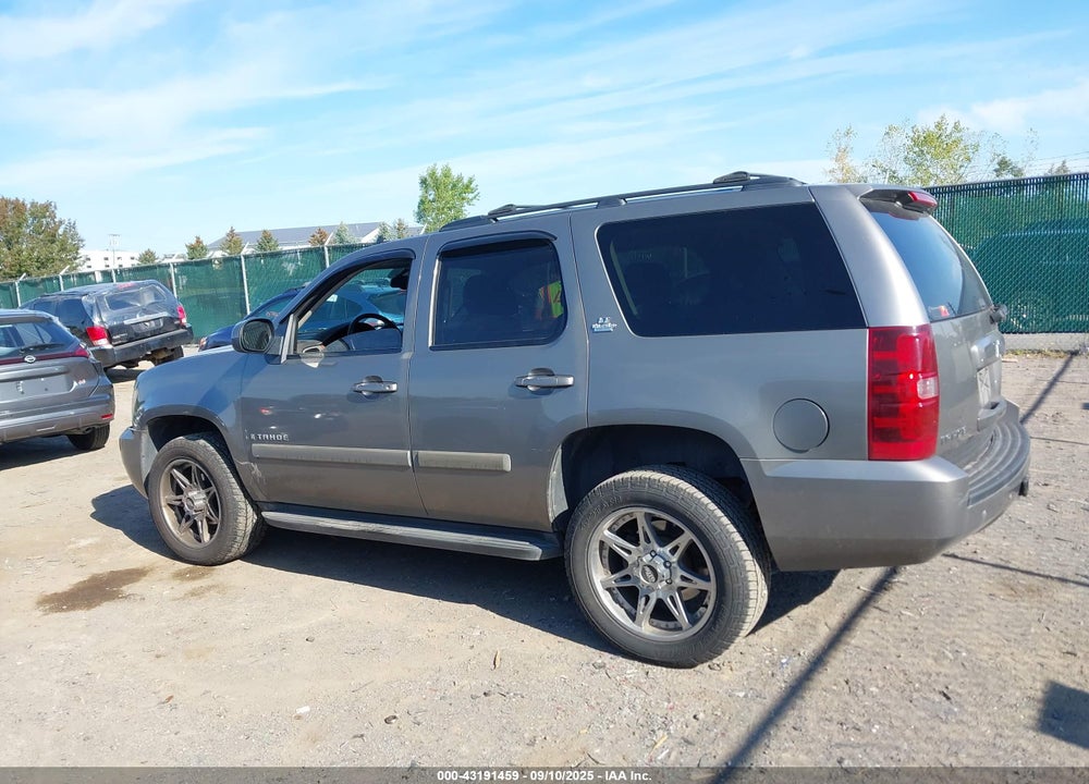 2008 CHEVROLET TAHOE LT VIN: 1GNFK13038J117347