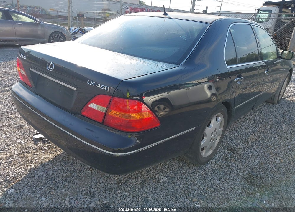 2003 LEXUS LS 430 VIN: JTHBN30F230109000