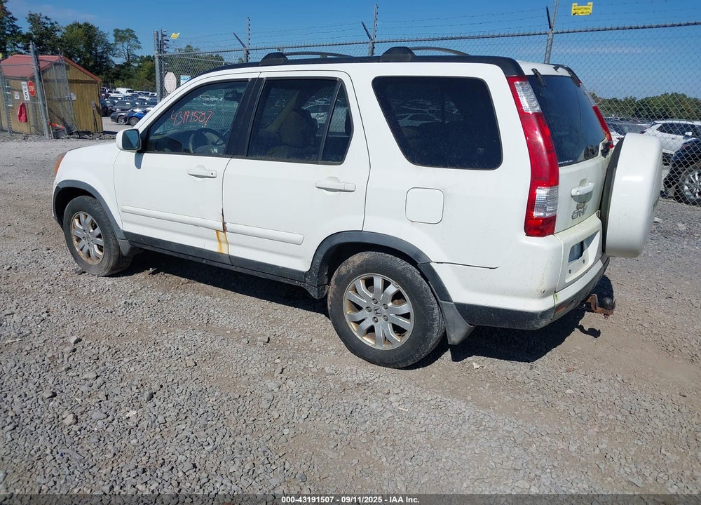 2006 HONDA CR-V SE VIN: JHLRD78996C048601