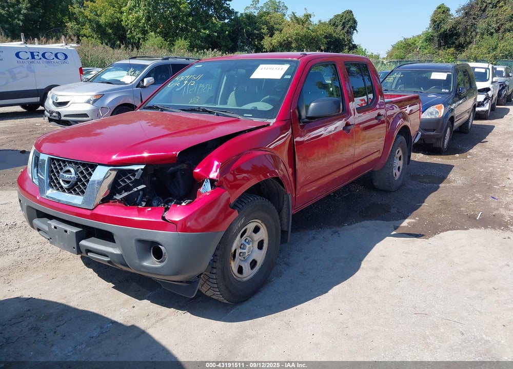 2012 NISSAN FRONTIER VIN: 1N6AD0EVXCC427022