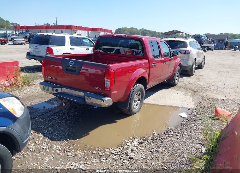 2012 NISSAN FRONTIER VIN: 1N6AD0EVXCC427022