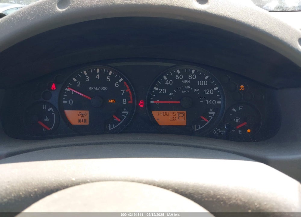 2012 NISSAN FRONTIER VIN: 1N6AD0EVXCC427022