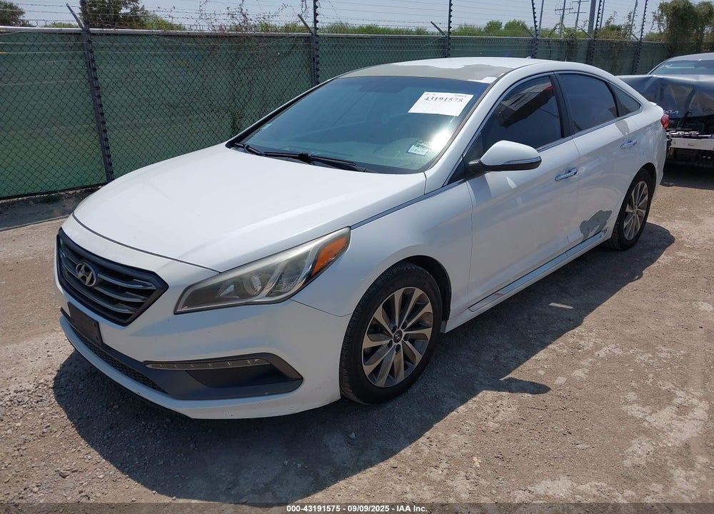 2016 HYUNDAI SONATA SPORT VIN: 5NPE34AF9GH397860