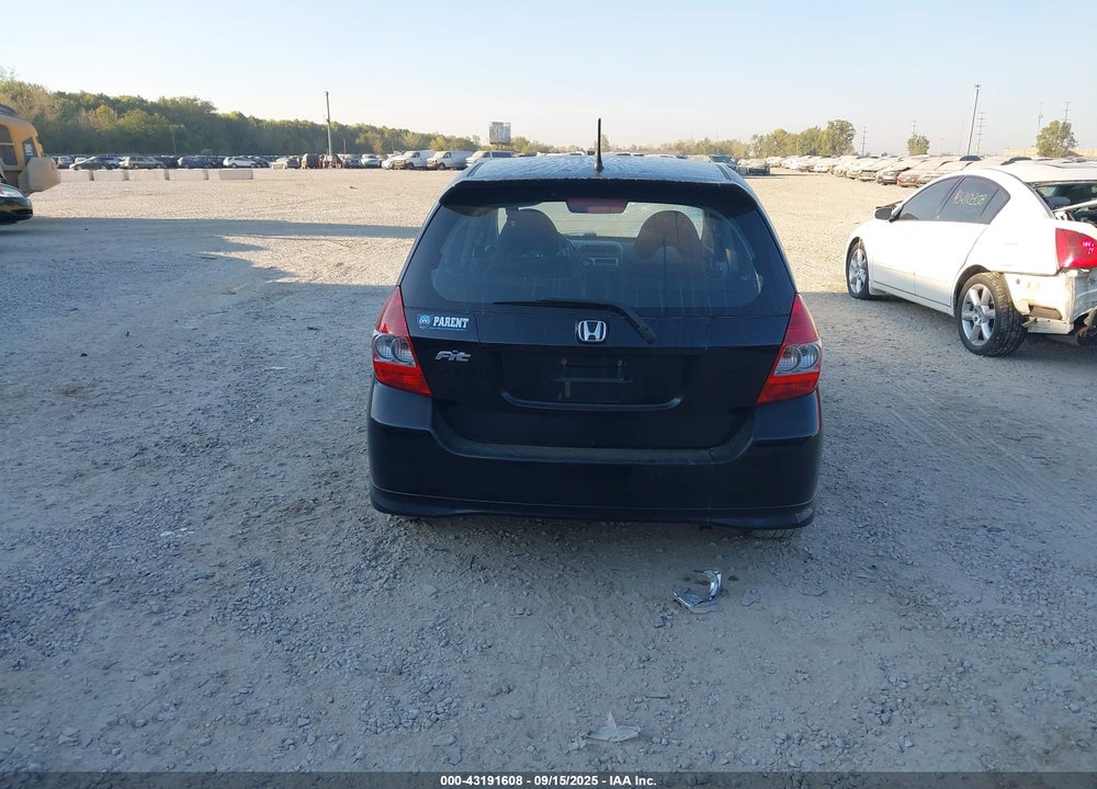 2007 HONDA FIT SPORT VIN: JHMGD38667S065817