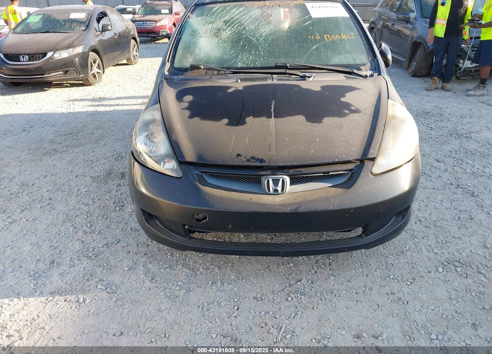 2007 HONDA FIT SPORT VIN: JHMGD38667S065817