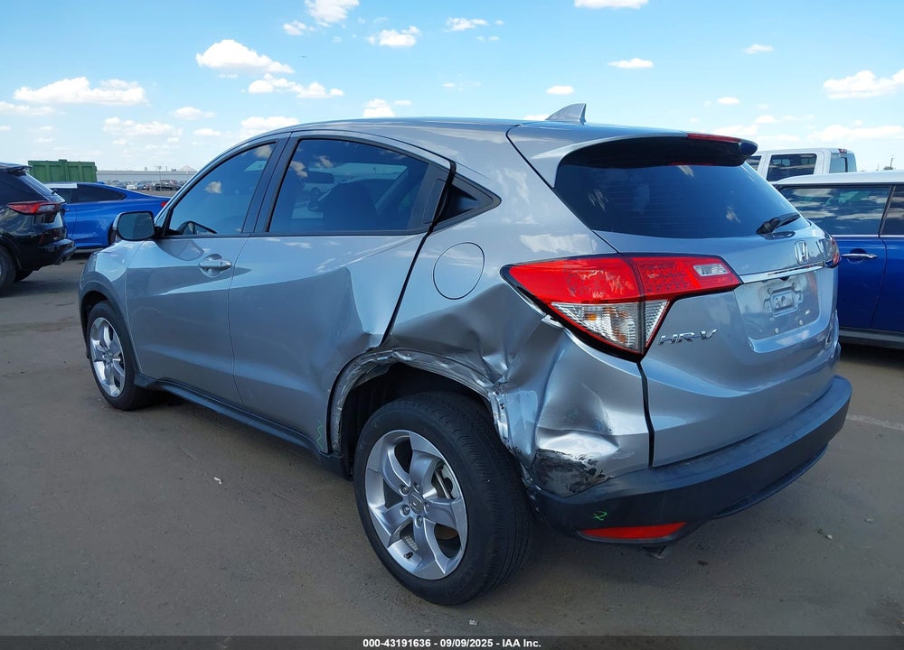 2019 HONDA HR-V VIN: 3CZRU5H37KM730277