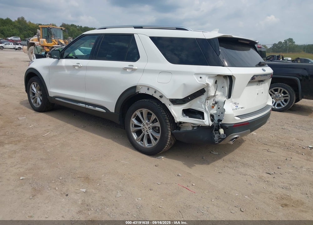 2021 FORD EXPLORER LIMITED VIN: 1FMSK8FH1MGB50576