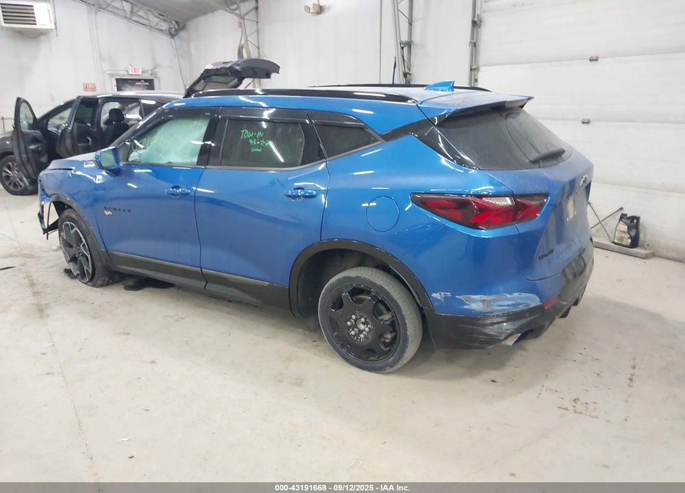 2020 CHEVROLET BLAZER VIN: 3GNKBERS6LS727071