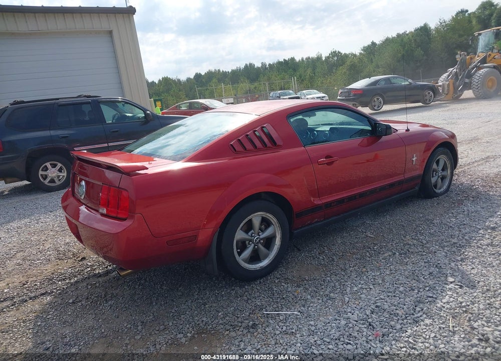 2006 FORD MUSTANG V6 VIN: 1ZVHT80N265249588