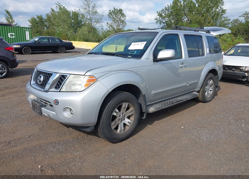 2009 NISSAN PATHFINDER VIN: 5N1AR18B59C618024