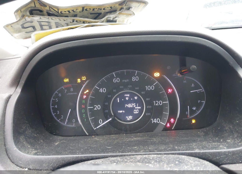 2013 HONDA CR-V VIN: 5J6RM4H59DL070503