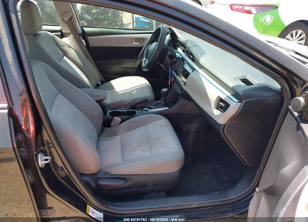 2015 TOYOTA COROLLA VIN: 2T1BURHE1FC381518