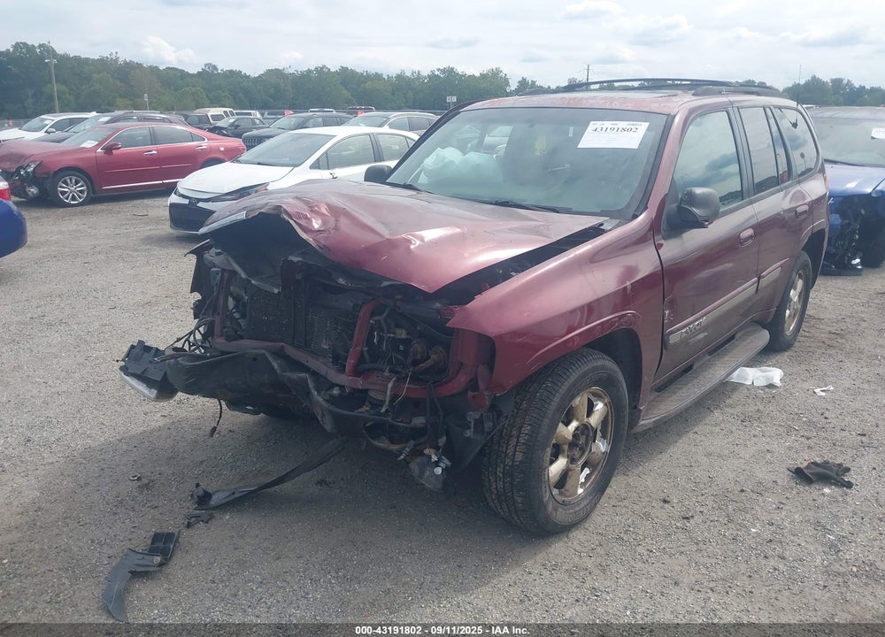 2002 GMC ENVOY SLT VIN: 1GKDT13S322194000