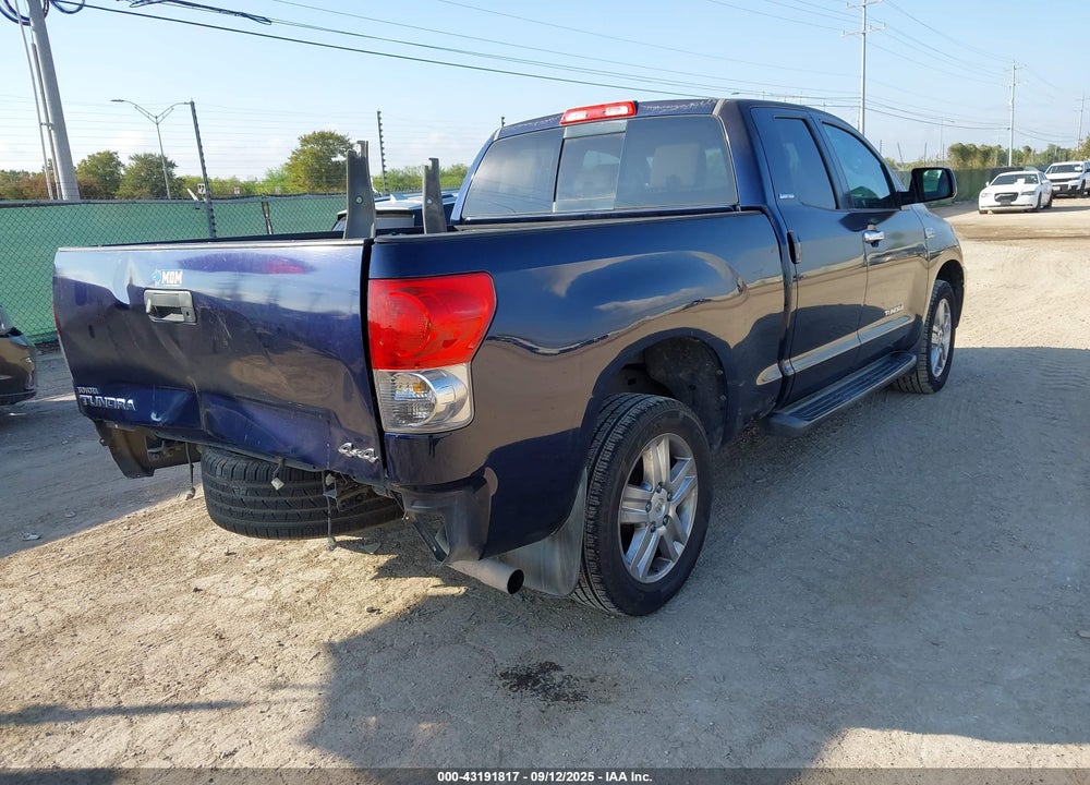 2008 TOYOTA TUNDRA LIMITED 5.7L V8 VIN: 5TBBV58118S522240