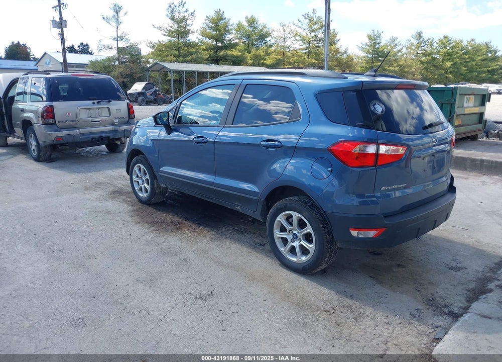 2022 FORD ECOSPORT VIN: MAJ6S3GL9NC475843