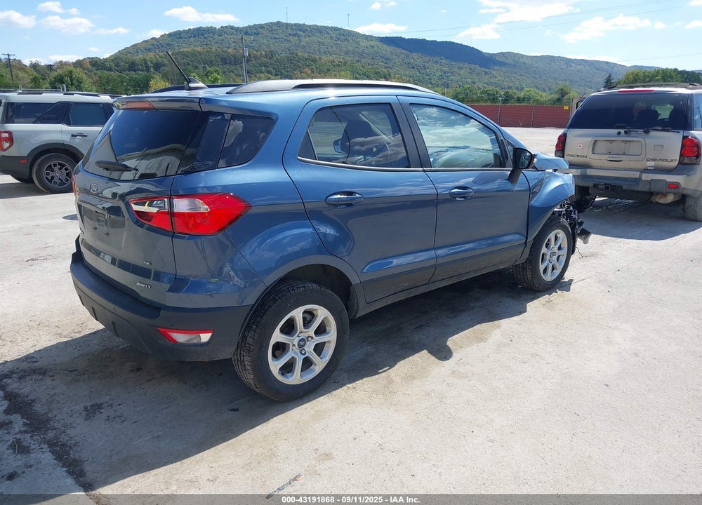 2022 FORD ECOSPORT VIN: MAJ6S3GL9NC475843