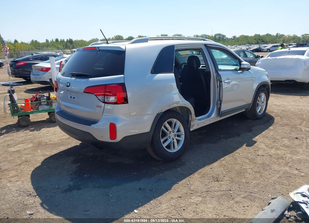 2015 KIA SORENTO VIN: 5XYKTDA6XFG566504