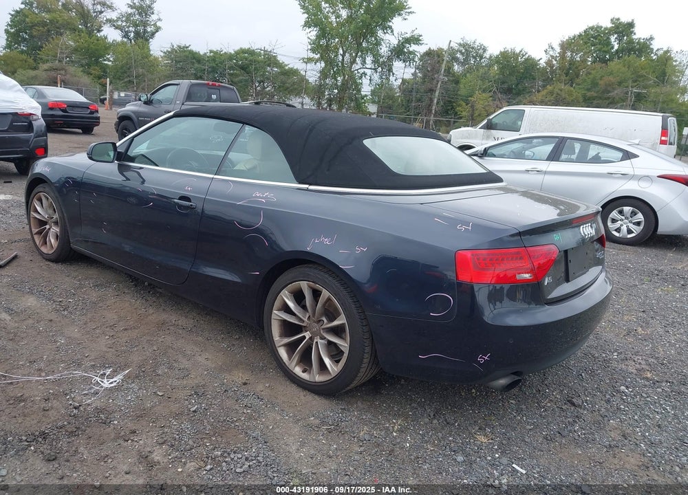 2014 AUDI A5 2.0T PREMIUM VIN: WAULFAFH6EN001708