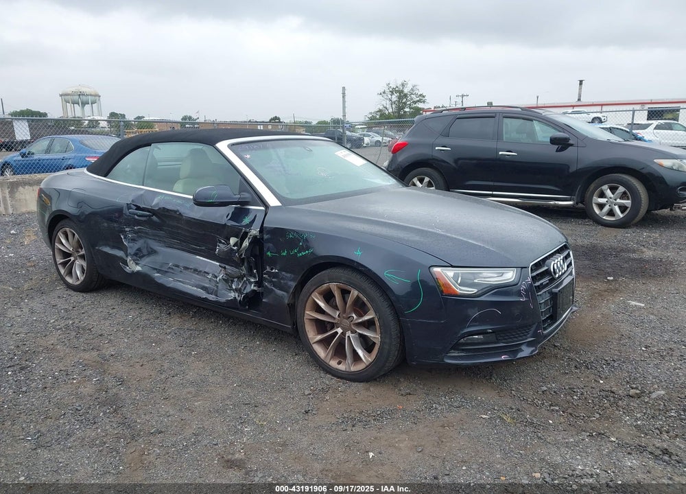 2014 AUDI A5 2.0T PREMIUM VIN: WAULFAFH6EN001708