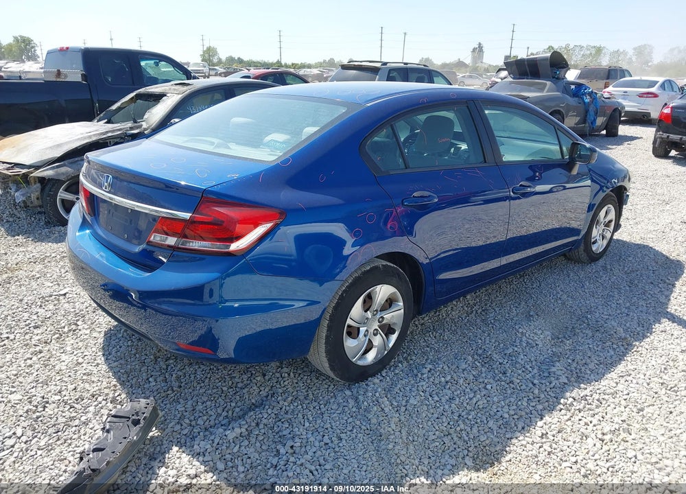 2015 HONDA CIVIC VIN: 19XFB2F5XFE039889