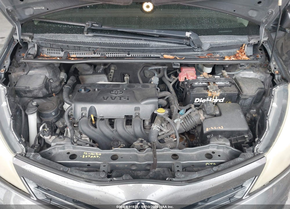 2014 TOYOTA YARIS VIN: VNKKTUD3XEA001788