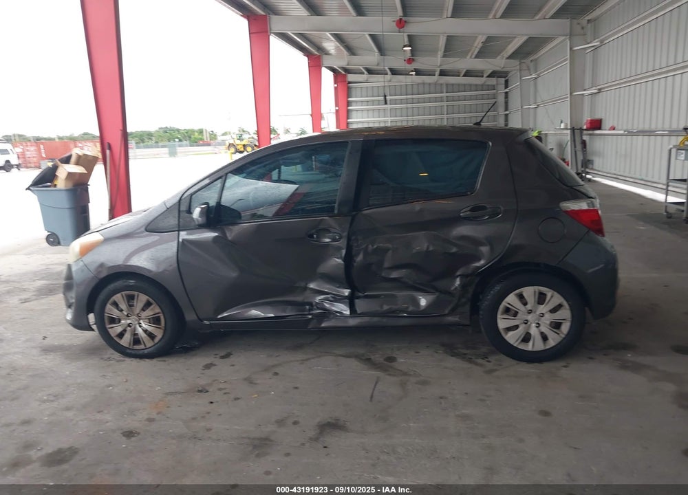 2014 TOYOTA YARIS VIN: VNKKTUD3XEA001788