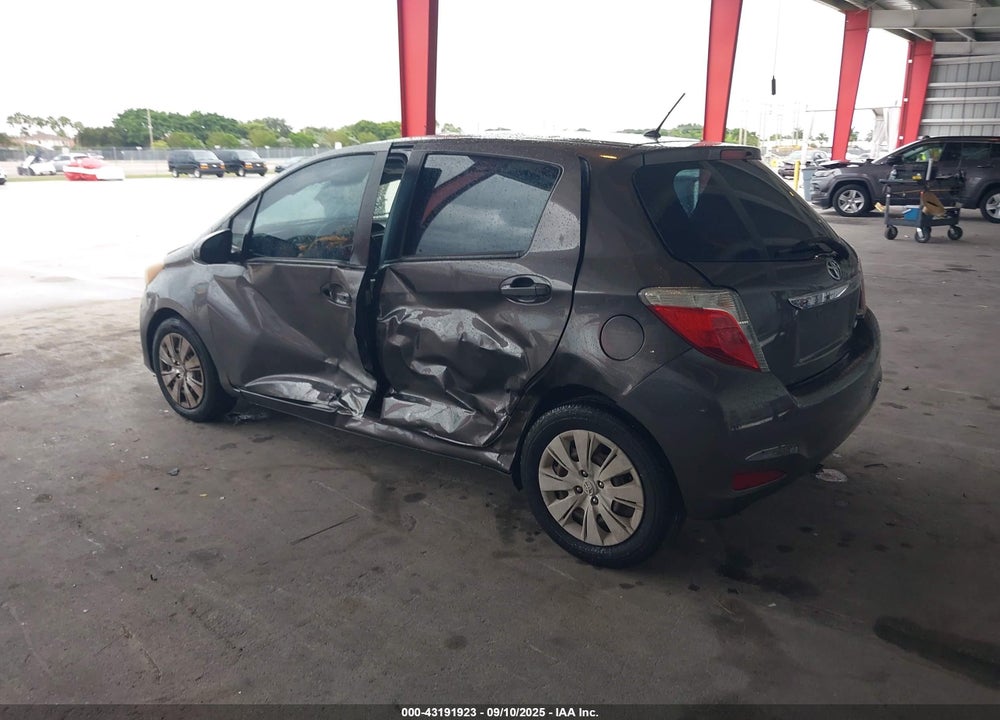 2014 TOYOTA YARIS VIN: VNKKTUD3XEA001788