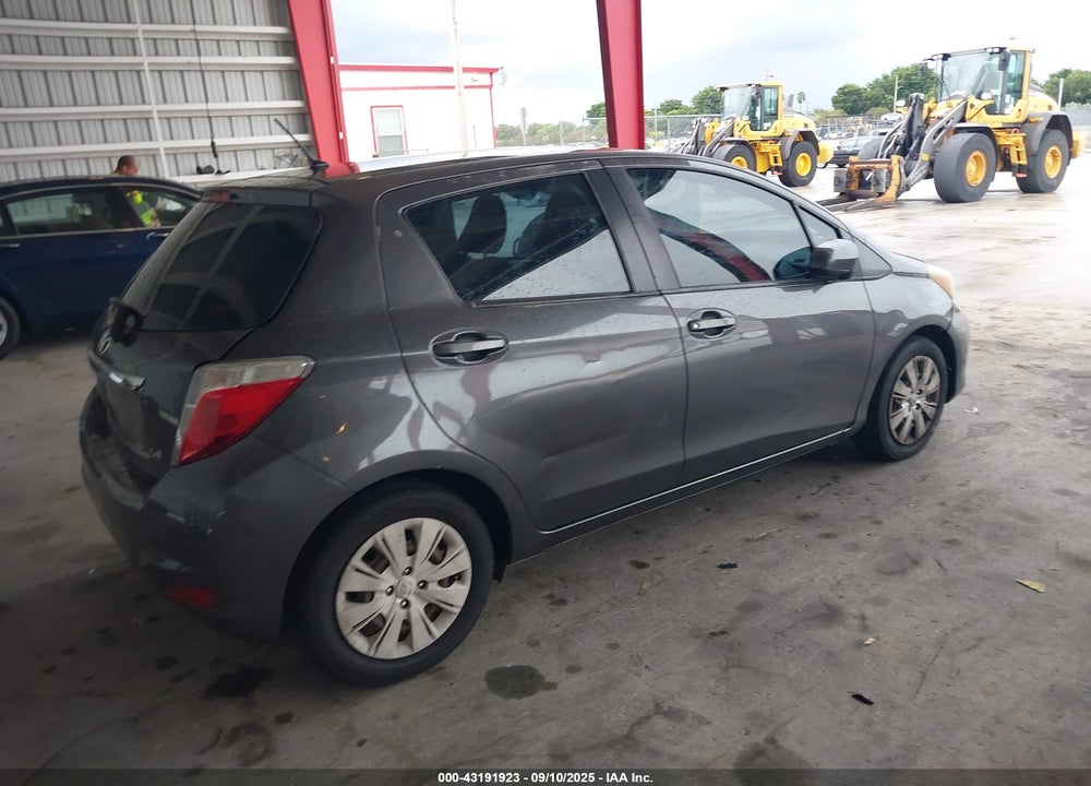 2014 TOYOTA YARIS VIN: VNKKTUD3XEA001788