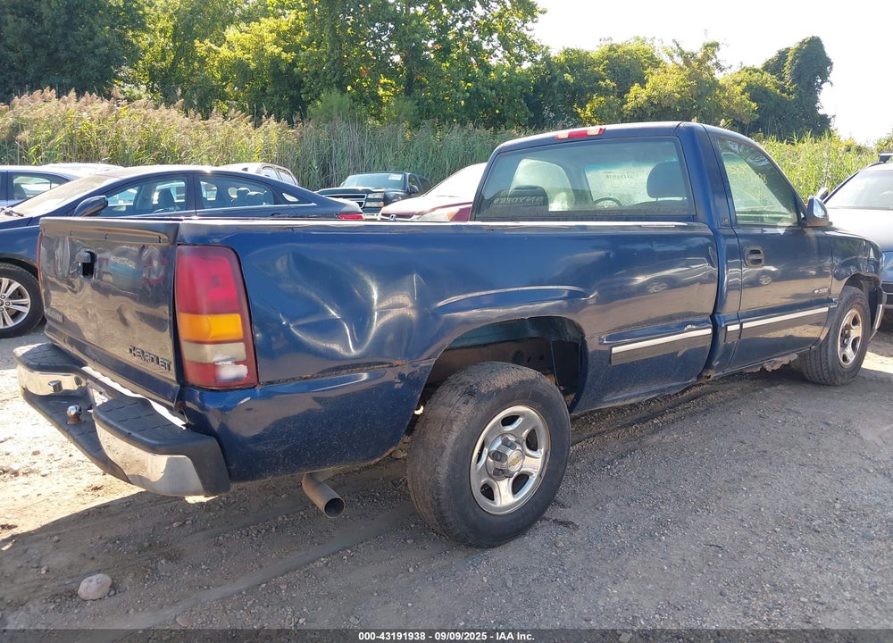 2001 CHEVROLET SILVERADO 1500 LS VIN: 1GCEC14W31Z236429