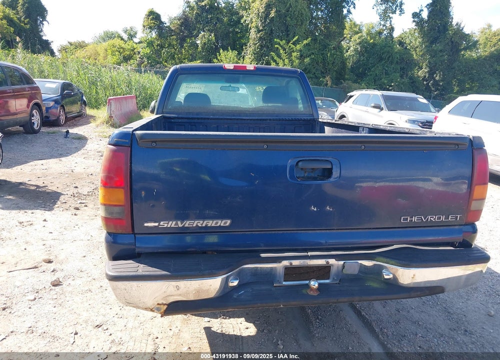 2001 CHEVROLET SILVERADO 1500 LS VIN: 1GCEC14W31Z236429