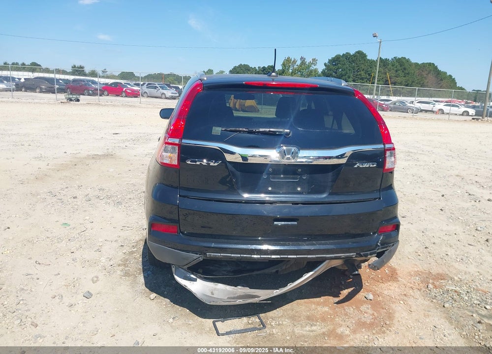 2015 HONDA CR-V EX-L VIN: 5J6RM4H70FL055893