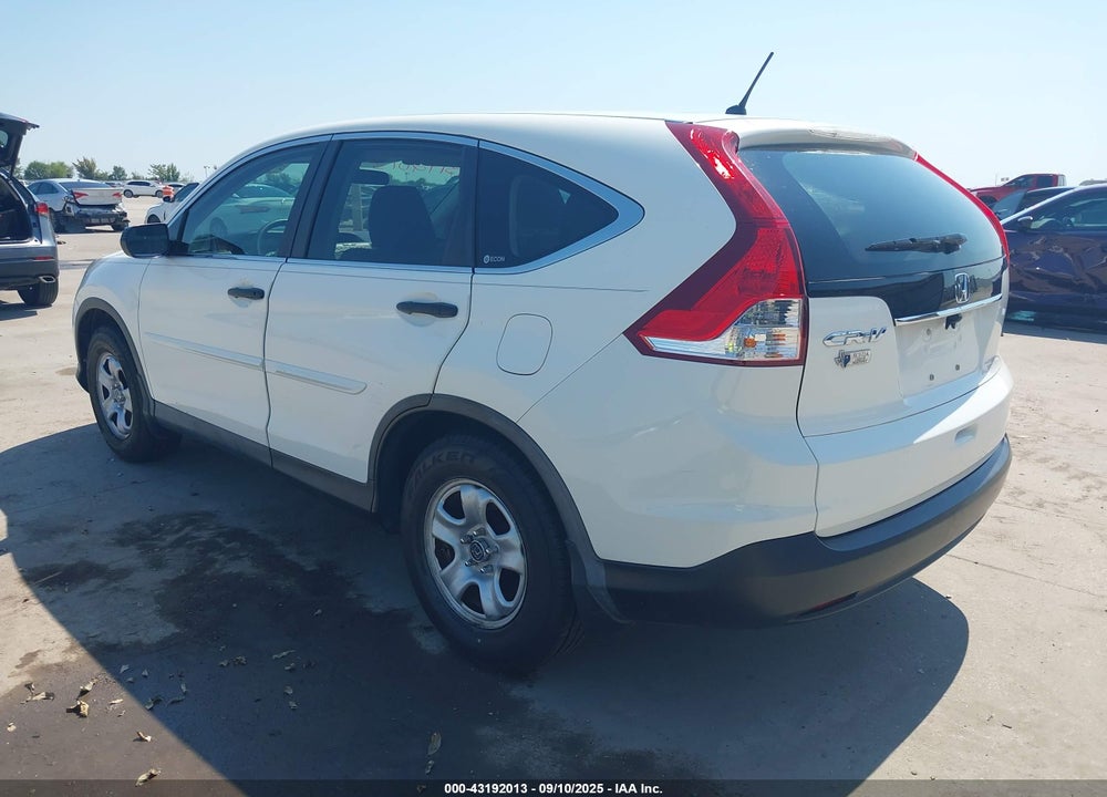 2012 HONDA CR-V LX VIN: 5J6RM3H31CL032867